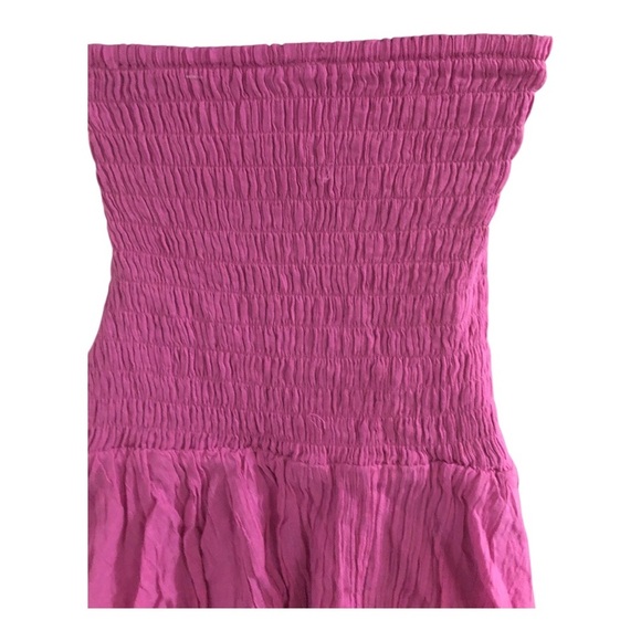 Free People pink flutter strap halter front twist mini dress size XS brand new - Picture 11 of 14